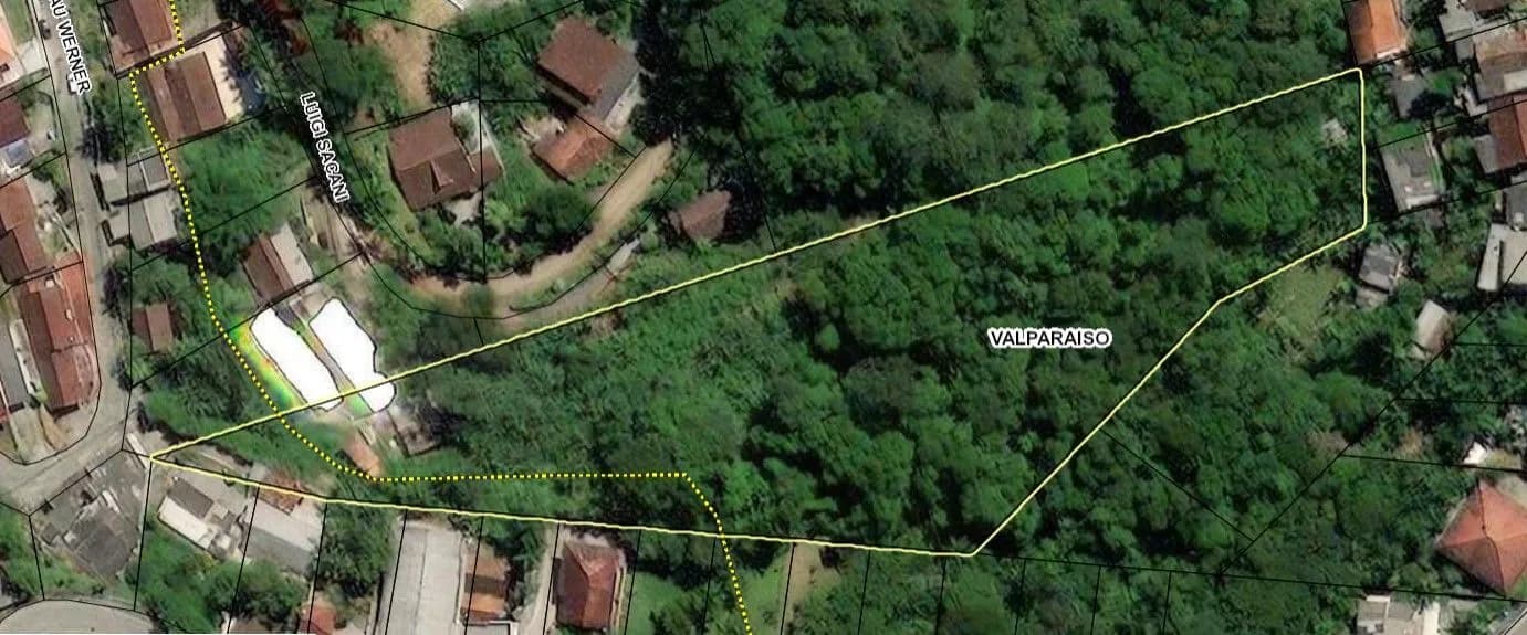 Terreno à venda no bairro Valparaíso em Blumenau/SC